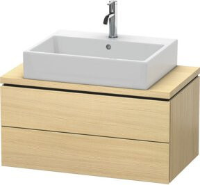 Duravit Waschtischunterschrank Compact L-Cube mit 2 Schubladen, B/T/H: 82 x 47,7 x 40 cm - Bild 1