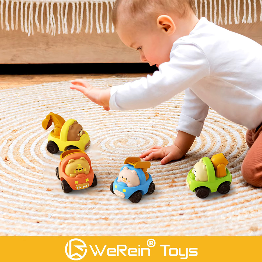 Trägheitsautos in Tierform, Spielzeugfahrzeuge, Bunt / Mehrfarbig - Bild 2