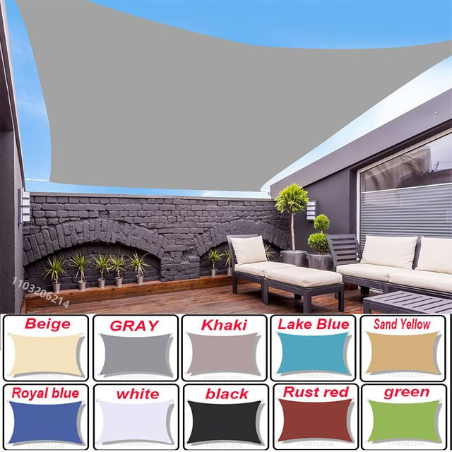 UV-Sonnenschutz für Segelboote, Gartenmarkisen und Campingpavillons in Weiß, Breite: 200 cm - Bild 1