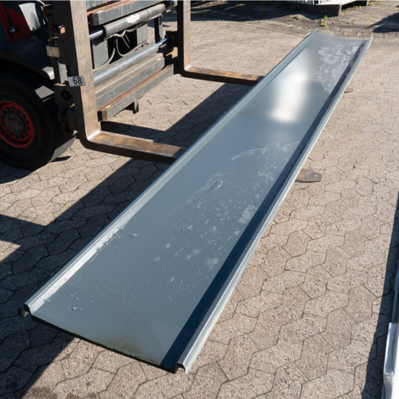 Trapezblech Friedrich von Lien AG in Stehfalzoptik 33/500 für das Dach, Farbe Anthrazitgrau RAL 7016, 10 Stück mit 4,05 m Länge und Anti-Tropf Funktion 1000 g/m² - Bild 1