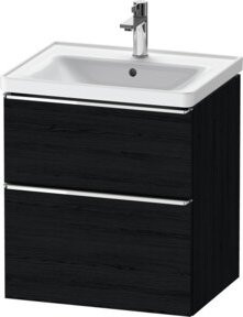 Duravit Waschtischunterschrank D-Neo in Eiche, B/T/H: 58,4 x 45,2 x 62,5 cm - Bild 1