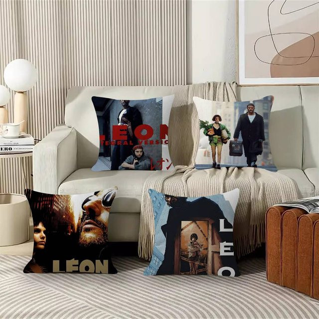 Beast Kingdom Kissenbezug Leon The Professional in Multicolour, quadratisch, Breite: 30,0 cm, Höhe: 30,0 cm - Bild 1