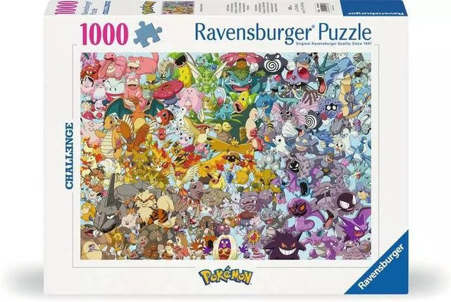 Ravensburger Pokémon Puzzle Challenge 1000 Teile - Bild 1