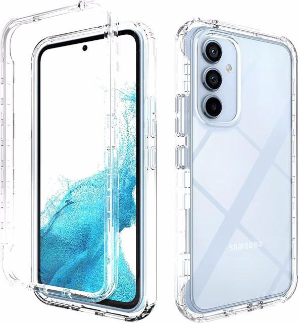 Transparente Schutzhülle für Samsung Galaxy S25 S24 S23 S22 S21 FE Ultra Plus A55 A35 A16 A53 A54 A34 A14 - Bild 1
