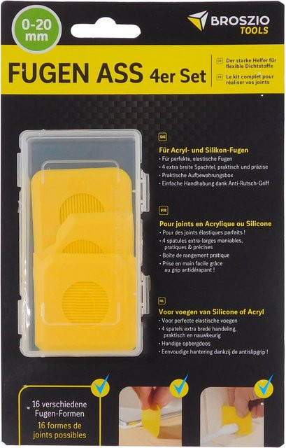 Broszio Fugen Ass 4er-Set in Gelb für 0-20 mm - Bild 1