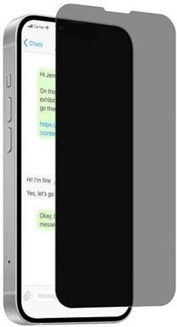 Apple iPhone 16e Privacy Schutzglas aus gehärtetem Glas, transparent - Bild 1