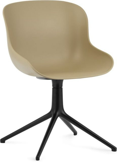 Normann Copenhagen Hyg Drehstuhl in Beige im skandinavischen Stil mit Rollen - Bild 1