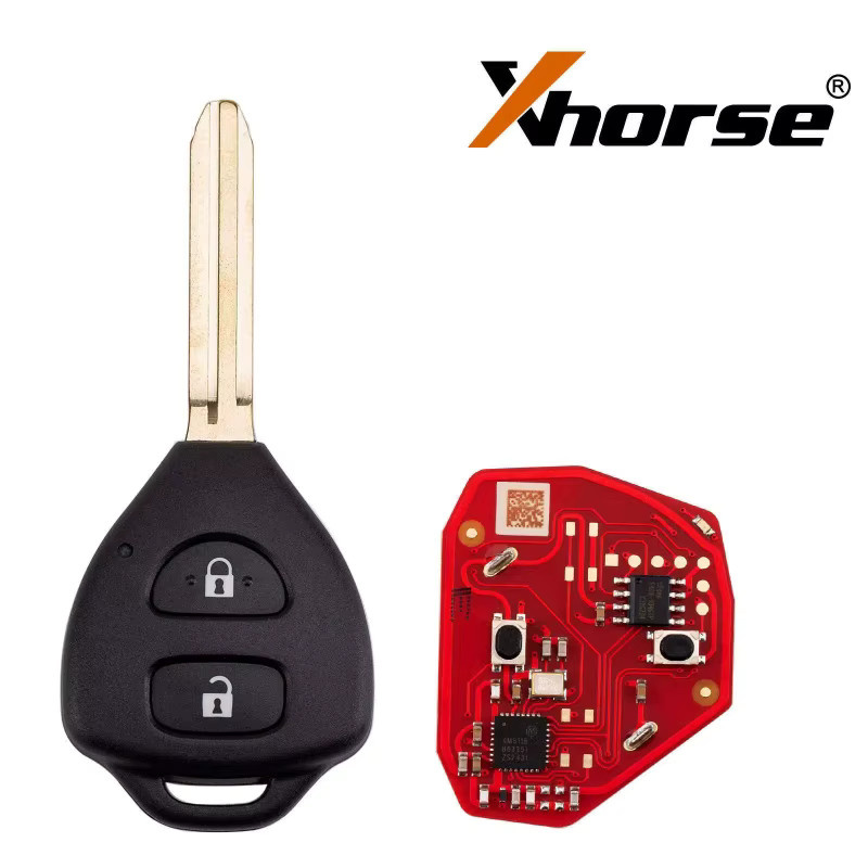 Xhorse XKTO25EN VVDI Universal-Funkschlüssel der 2. Generation für Toyota, Typ 2 Tasten, Schwarz, Bluetooth-Unterstützung - Bild 2