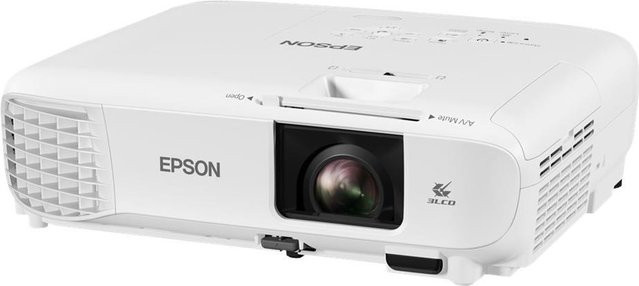 Epson EB-W49 3LCD Beamer in Weiß mit 3800 lm und WXGA Auflösung - Bild 1