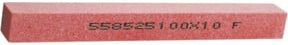 Tyrolit Abziehfeile aus Edelkorund in Rot, vierkant, 100 x 13 mm - Bild 1