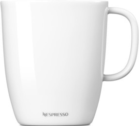 Coffee Mug Porzellan Tassen mit Untertassen Weiß 12er Set 400 ml - Bild 1