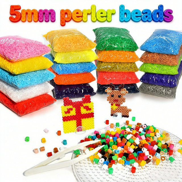 Hama Bügelperlen, Nachfüllpack, 1000 Teile, Bunt / Mehrfarbig - Bild 1