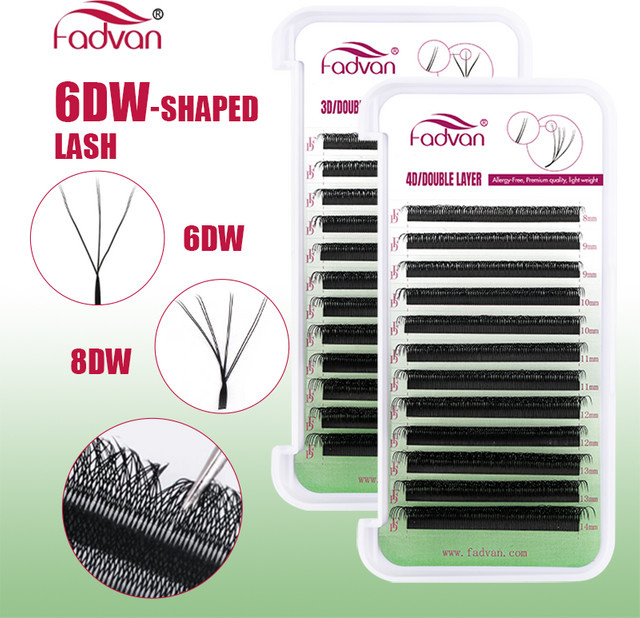 FADVAN W-Form Wimpernverlängerung, Natürliches Volumen, Unisex - Bild 1