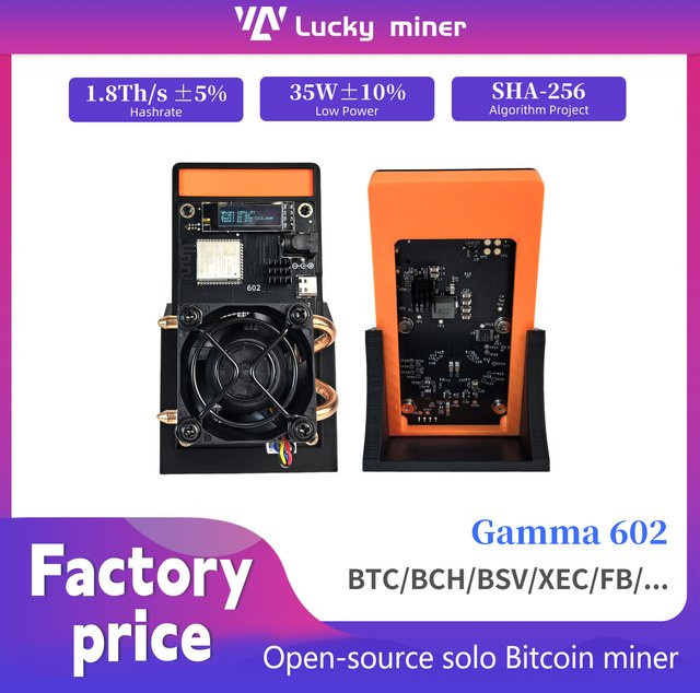Magic Miner Bitaxe Gamma 601/602 SHA256 ASIC Miner für Bitcoin mit 1,7 bis 1,8 TH/s und 35W - Bild 1