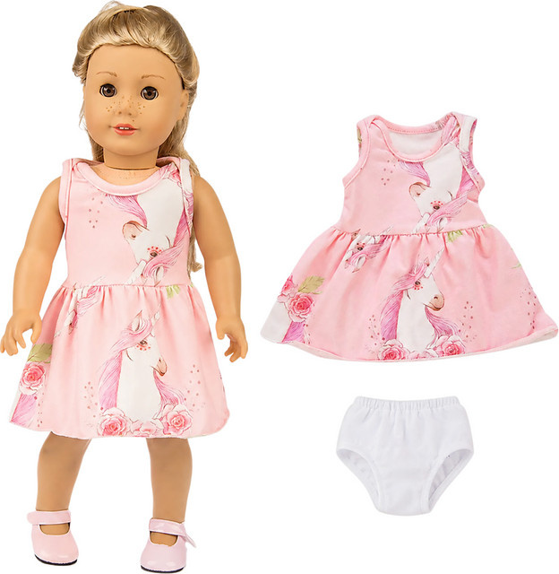 dearbei Puppenkleid, Zubehör, Rosa / Pink - Bild 1