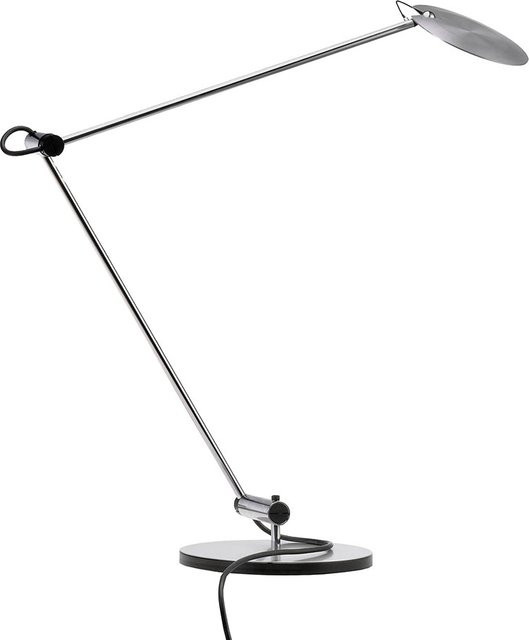 Baltensweiler Pina T LED-Tischleuchte aus Aluminium in Silber mit warmweißem Licht (3000K) - Bild 1