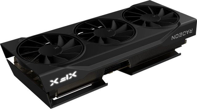 XFX Radeon RX 9070 XT Swift OC Gaming Edition Grafikkarte, 16GB GDDR6, PCIe 5.0, Schwarz - Bild 1
