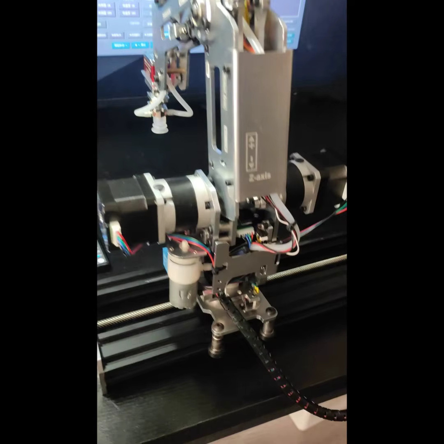 BinHex Vollmetall-Schrittroboterarm, mechanische Armhalterung, Schiebetisch, unmontiertes Kit, Grau - Bild 3