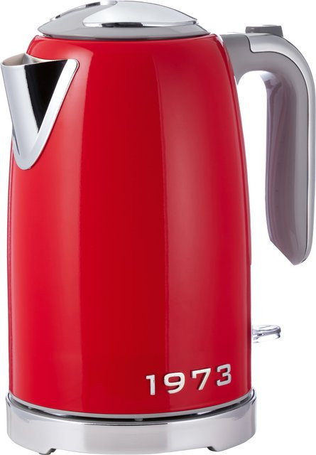 SILVERCREST Retro 1973 Wasserkocher SWKR 3100 C3 in Rot - Bild 1