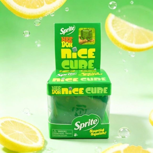 Dr Pepper Nice Cube Drop Soda Aroma, Fidget Spielzeug, weich knetbar - Bild 1