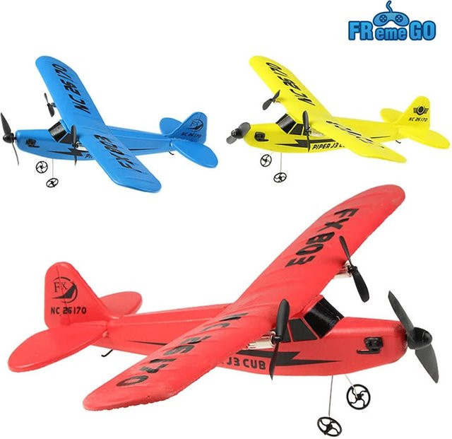ANTSIR FX803 RC Flugzeug, 2,4G 2CH EPP Schaum, ferngesteuert, Blau - Bild 1