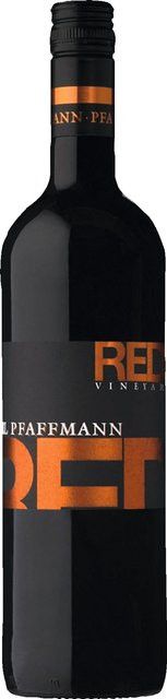 Pfaffmann Red Vineyard Merlot Rotwein, 2023, Pfalz, trocken, 0,75 l - Bild 1