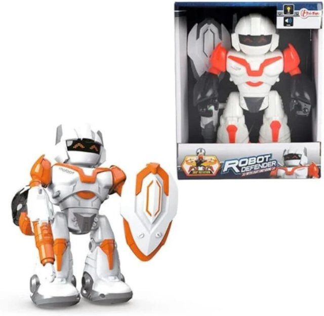 Toi-Toys Interaktiver Roboter Defender, mit Licht & Ton, ab 4 Jahre - Bild 1