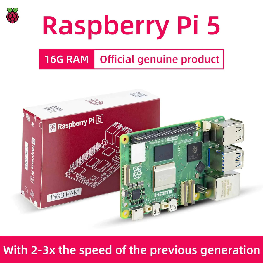Seeedstudio Raspberry Pi 5 Modell B Development Board Kit in Grün mit 2 GB, 4 GB, 8 GB oder 16 GB RAM - Bild 2