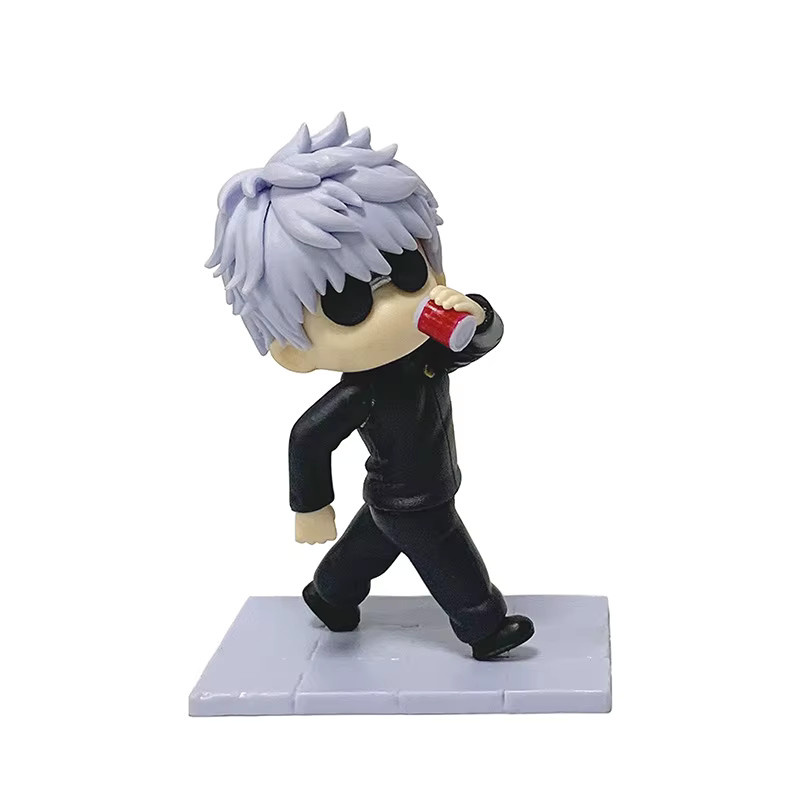 Bandai Jujutsu Kaisen Itadori Yuji Satoru Gojo Geto Suguru Actionfigur, 11cm - Bild 2