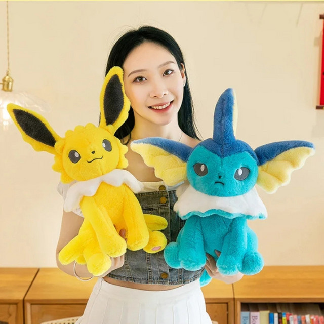 Potdemiel Pokémon Vaporeon Jolteon Aquali, Plüschtiere, Plüschkissen - Bild 1