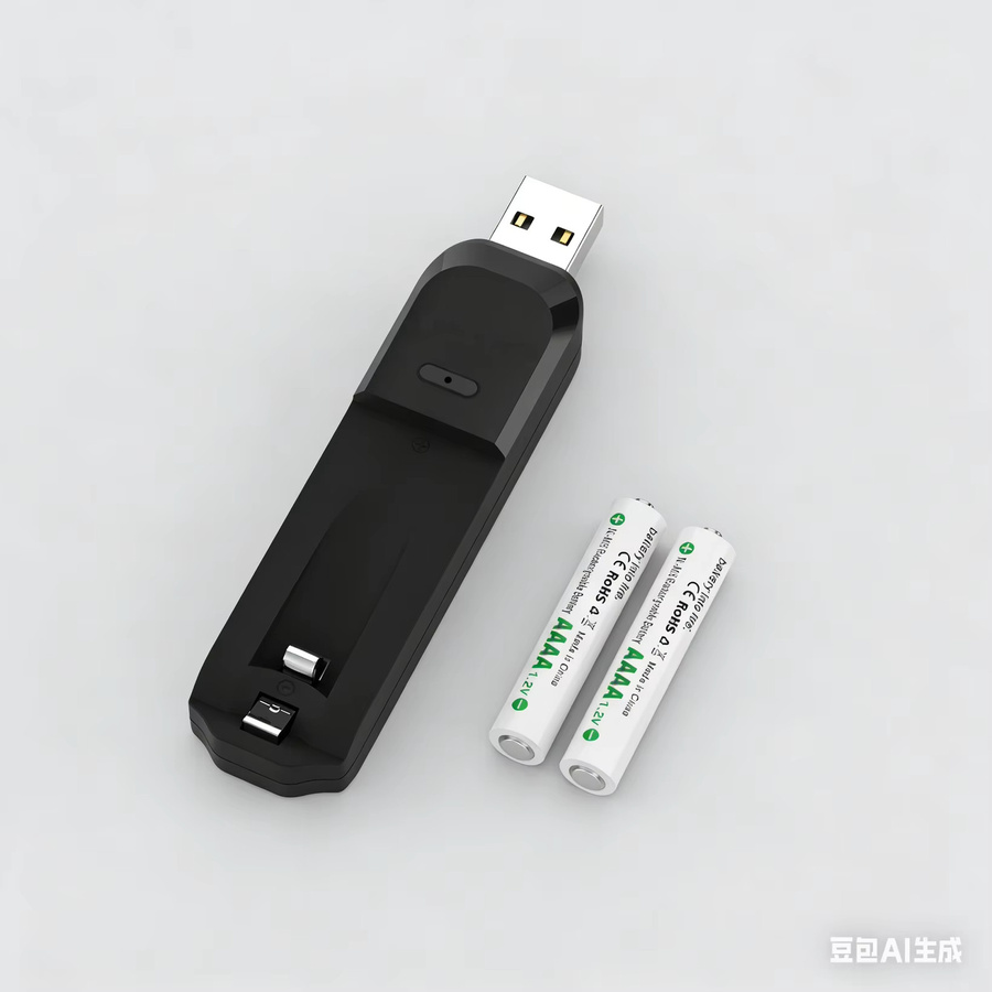 SHSEJA Wiederaufladbare AAAA-Batterie 1,2 V in Grau mit AA AAA AAA Ladegerät für Bluetooth Stylus BT2040 - Bild 2