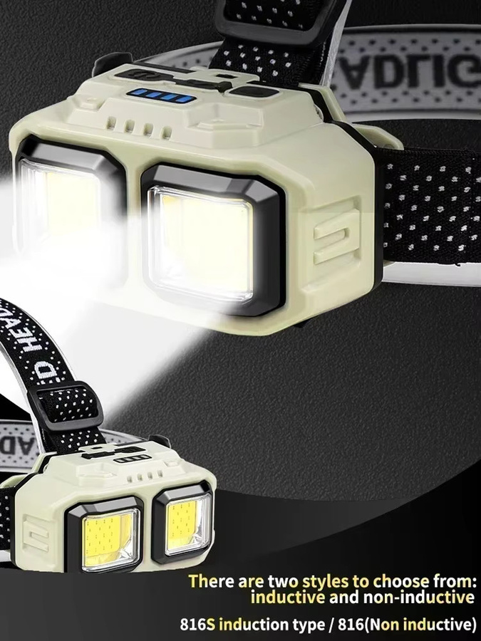 KDULIT COB LED Scheinwerfer Wiederaufladbare Arbeitsleuchte Wasserdicht in Weiß für Outdoor Camping und Angeln - Bild 7