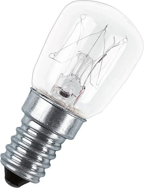 Osram Leuchtmittel E14 Kerzenform Transparent Warmweiß 25 W - Bild 1