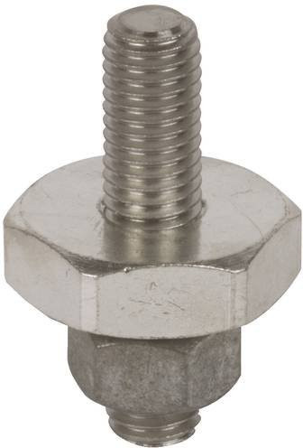 DEHN Anschlussstück AS SCHR M12 55 in Silber - Bild 1