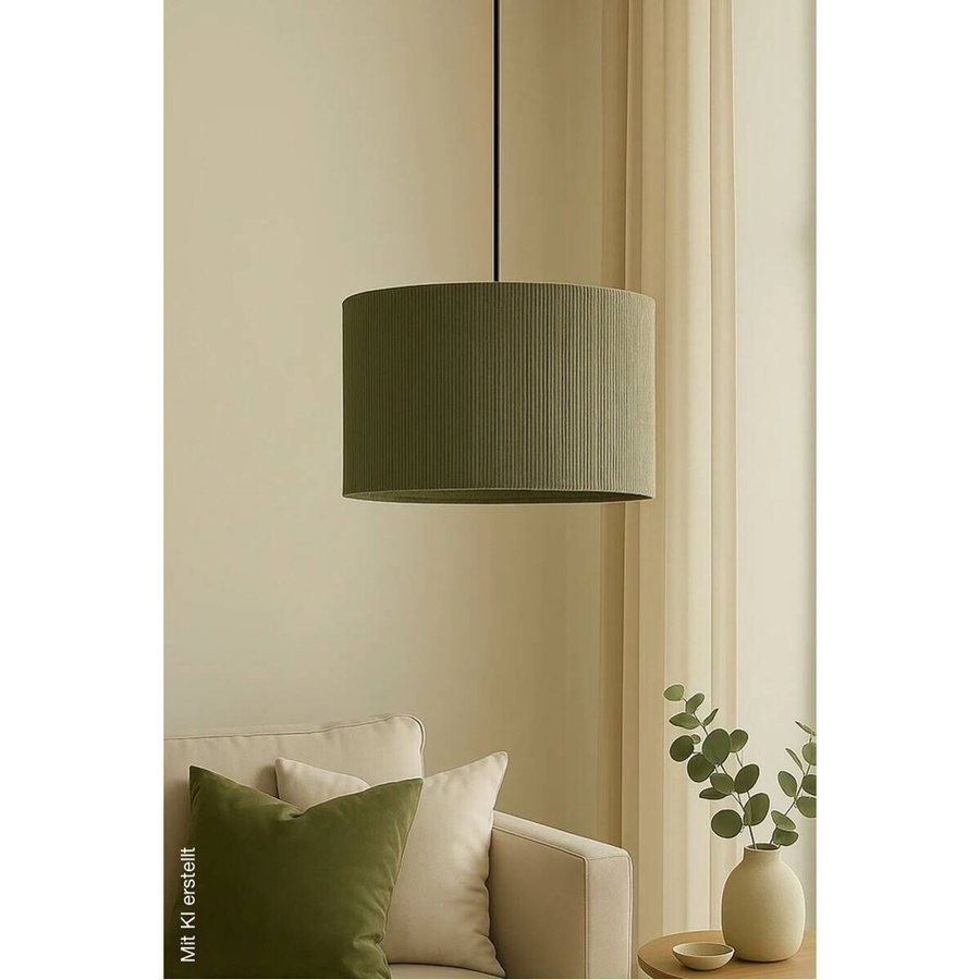 Opviq Pendelleuchte grün aus Metall, B/T/H: 30 x 30 x 30 cm, E27, höhenverstellbar - Bild 3