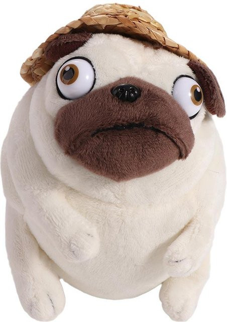 Binchi Fitness Sitzender Mops, Stofftier, ab 2 Jahren - Bild 1