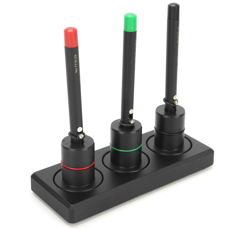 Uhrenöler Stift, 3 Stück, Kunststoff, mit Basis - Bild 4