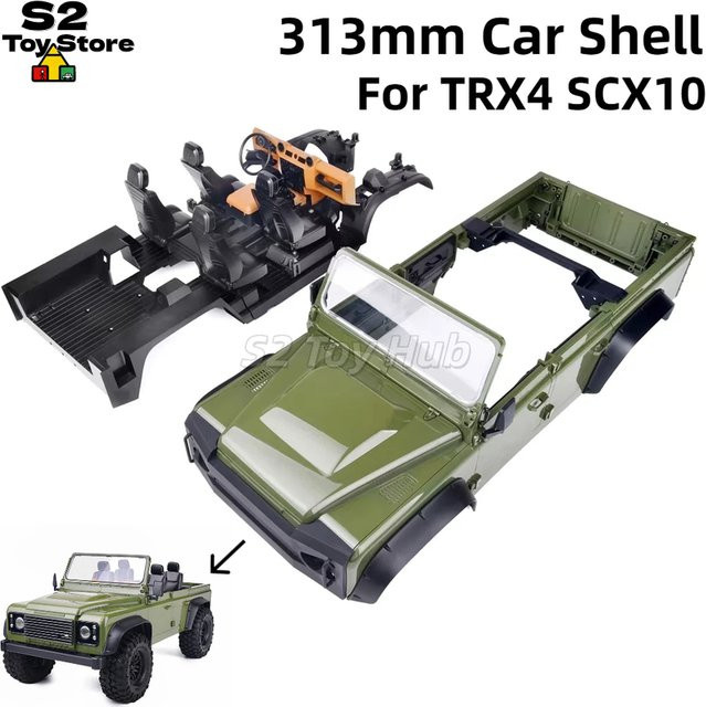 RCDream RD110 Wilderness Defender Open-Top RC Crawler Hardbody, 1:10 Maßstab, Offroad-Truck Karosserie - Bild 1
