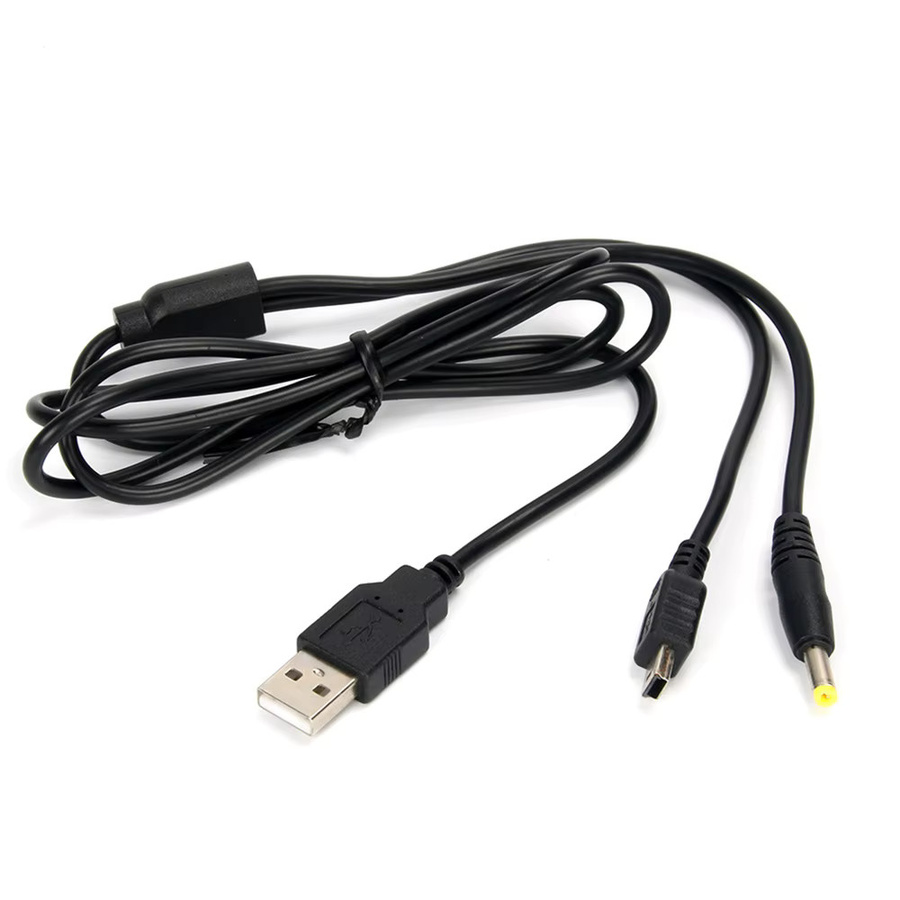 Sony USB-Ladekabel und Datenübertragungskabel für PSP 1000 2000 3000 in Schwarz, Länge: 1,2 m - Bild 4