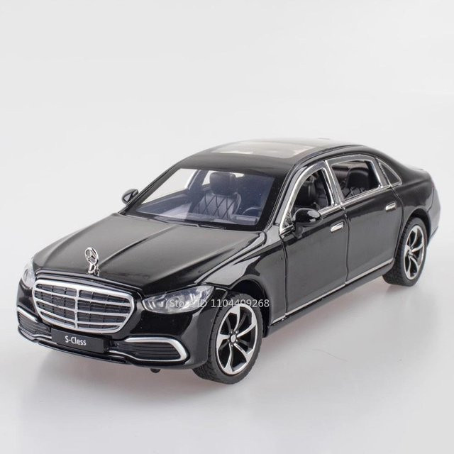 Linyi toy car S400L Gle350, Spielzeugmodell, 1:24, Metall, mit Licht und Sound, ab 14 Jahren - Bild 1