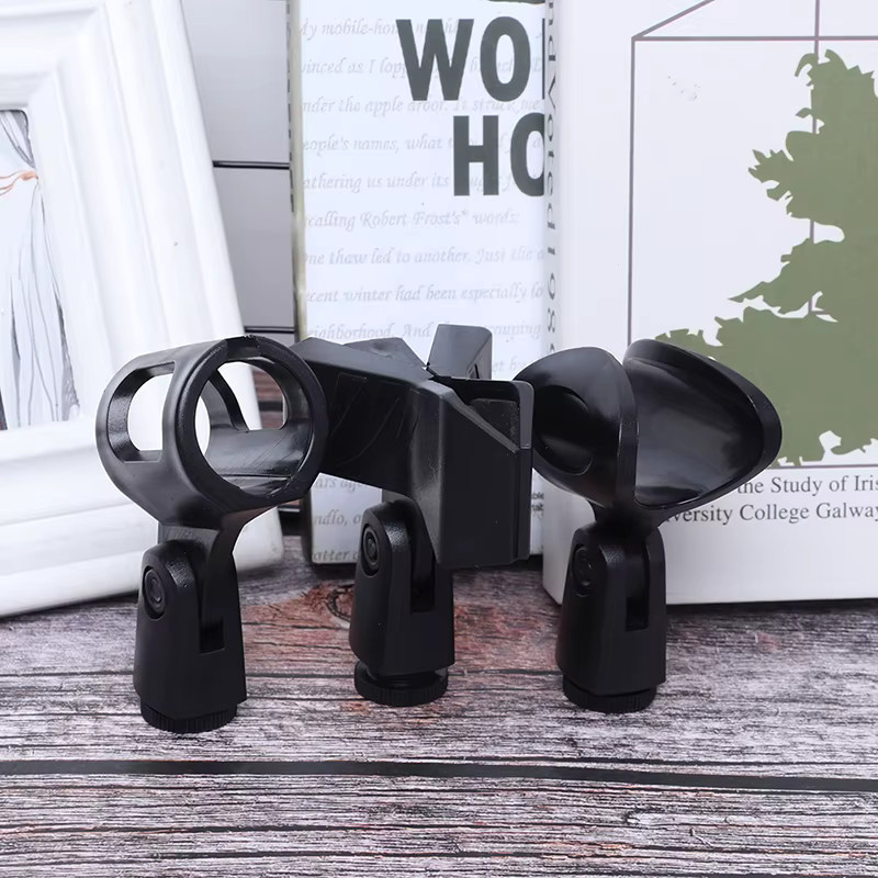 JETTING Multifunktionaler Mikrofon Clip mit verstellbaren Beinen in Schwarz für die universelle Bühnenanwendung - Bild 2