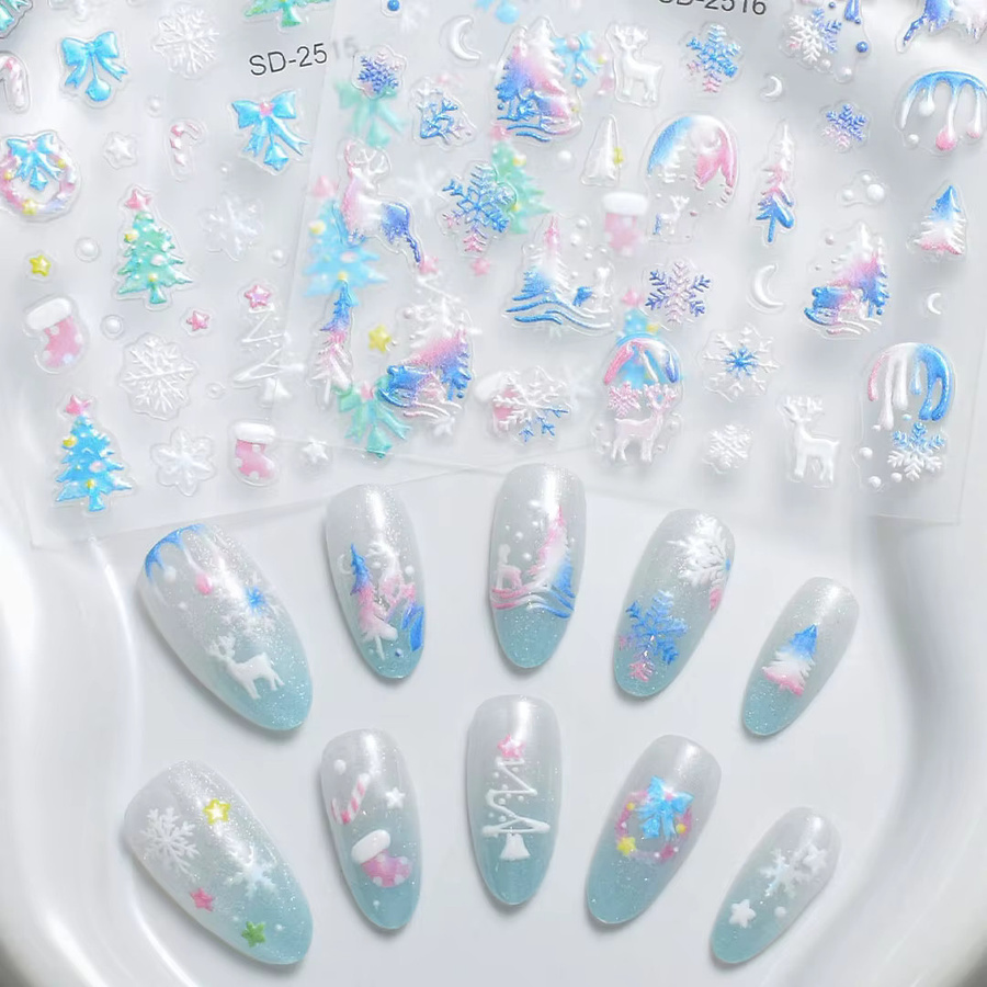 Nibiru DU Nail Art Aufkleber, Schimmernd, Unisex - Bild 1