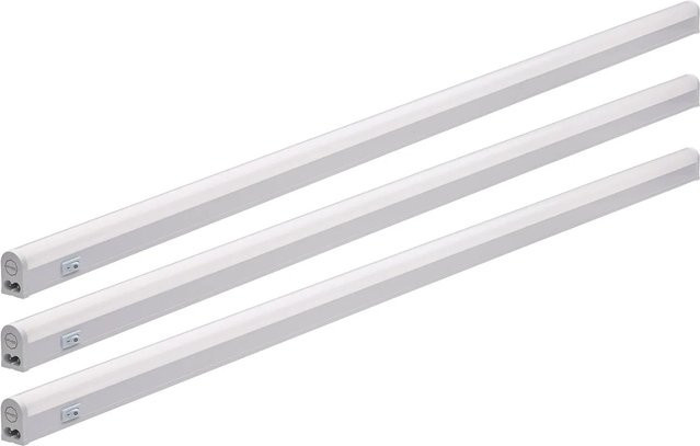 Oktaplex LED Unterbauleuchte Riga 3er Set in Weiß, Neutralweiß 4000K, für Küche und Möbel - Bild 1