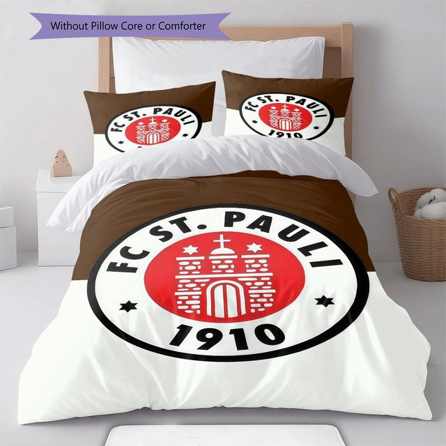 St. Pauli Club Bettwäsche Set mit Bettbezug und 2 Kissenbezügen aus Polyester, B/H: 200 x 220 cm - Bild 1