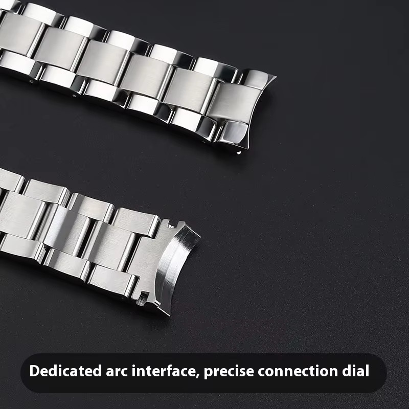 Nexuiz Uhrenarmband Edelstahl, 22 mm, Silber, Herren - Bild 4