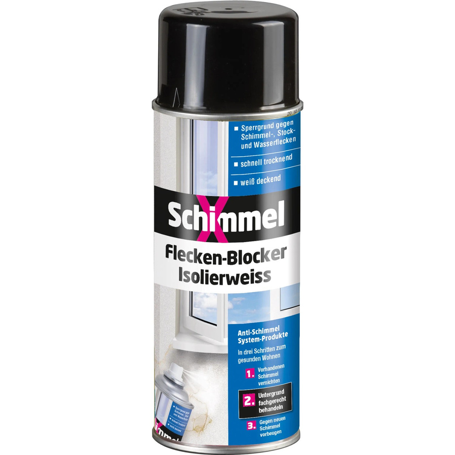SchimmelX Flecken-Blocker Isolierweiß mit Schimmelresistenz, 400 ml - Bild 2