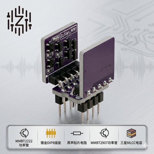 Zishan HIFI Diskreter Operationsverstärker Dual In-Line mit AD8620 NE5532 OPA2604 OP275 AD797 MUSES02 - Bild 1