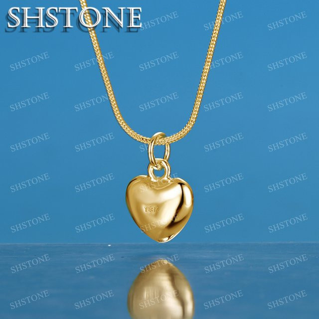 SHSTONE Halskette, 750 Gold, Herz, Unisex - Bild 1