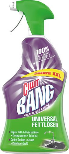 Cillit BANG Kraftreiniger Küche Universal-Fettlöser mit Pumpe, 880 ml - Bild 1