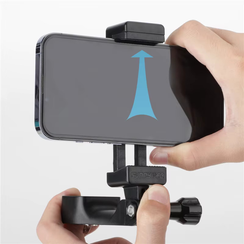 DJI Telefonhalterungsclip für DJI Osmo Pocket 4 und DJI Osmo Pocket 3 Handheld-Aufnahme Erweiterungsadapter in Schwarz - Bild 3
